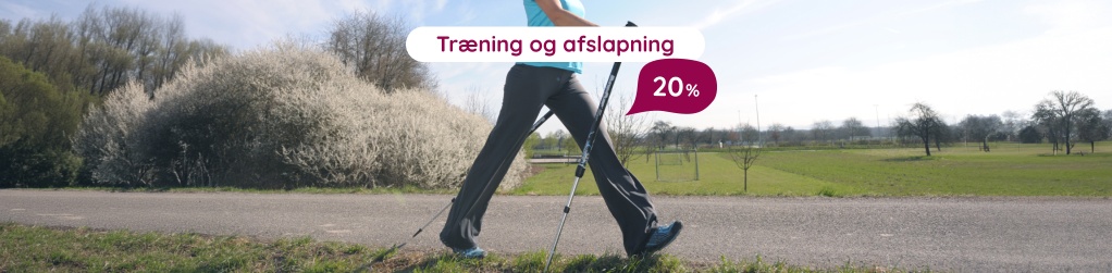 Tr�ning & afslapning - 20%